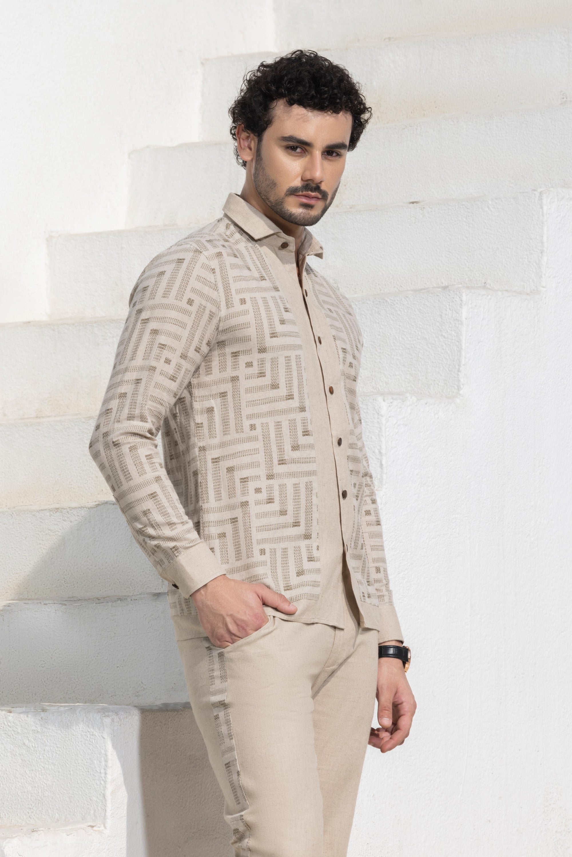 Rustic Linen Shirt