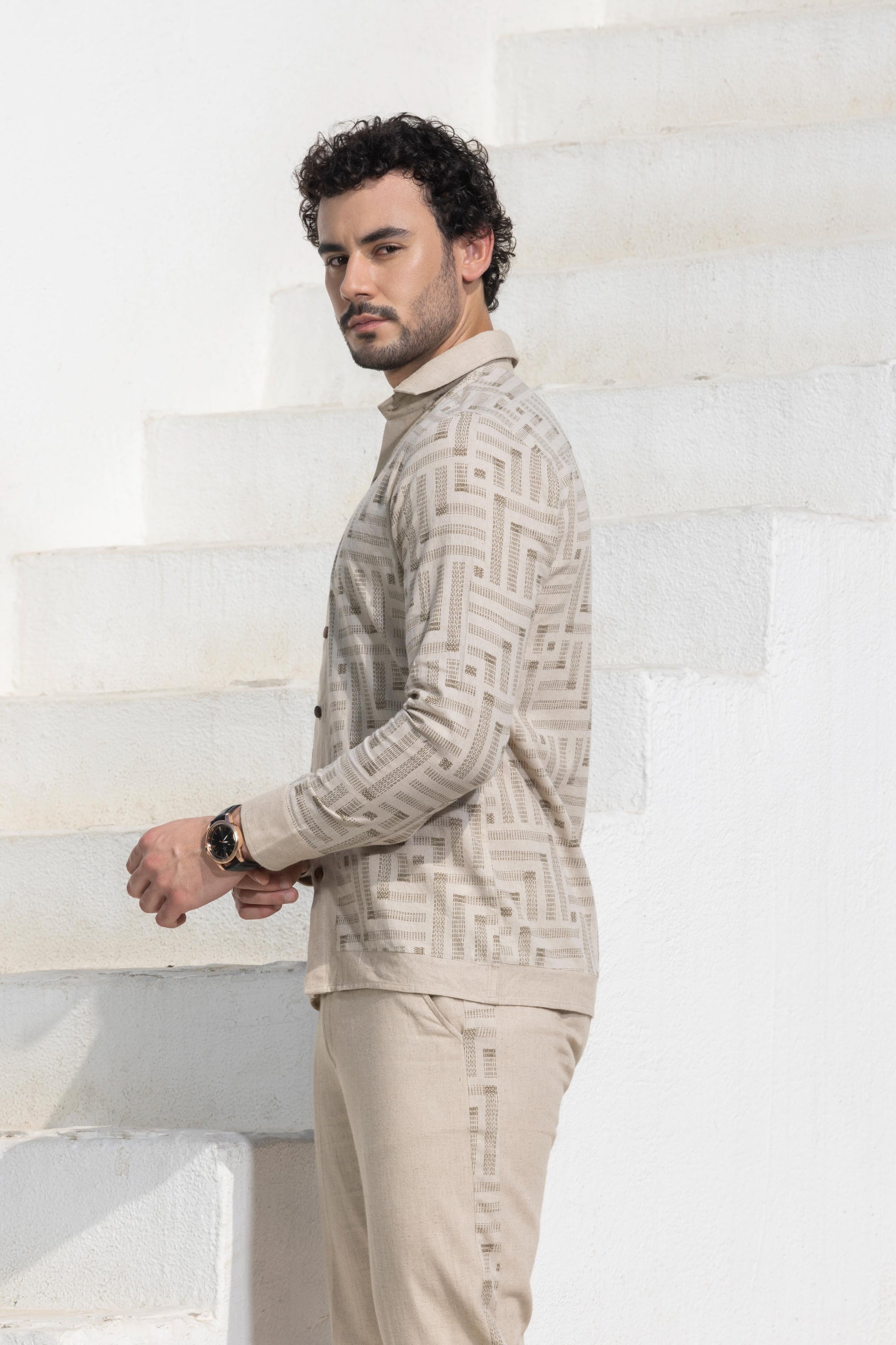 Rustic Linen Shirt