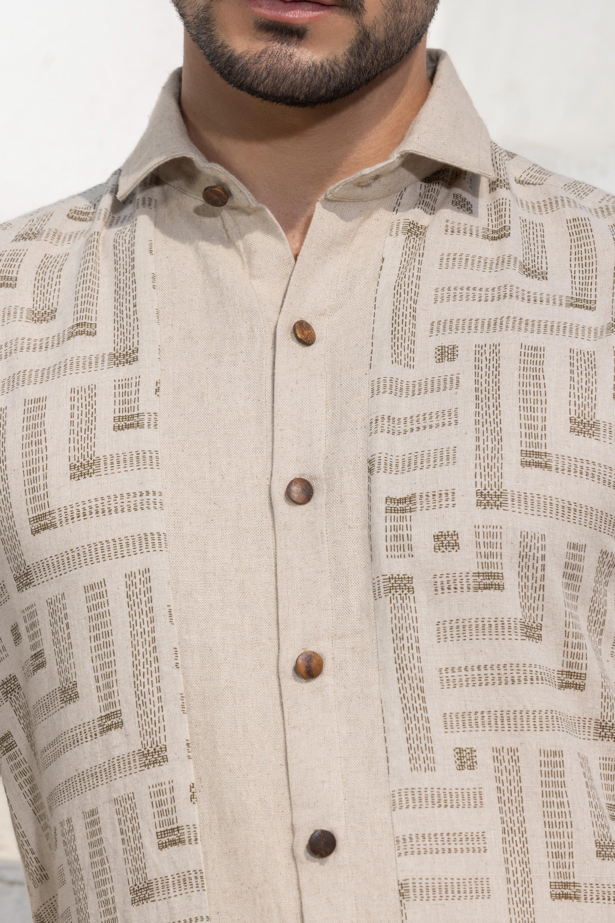 Rustic Linen Shirt