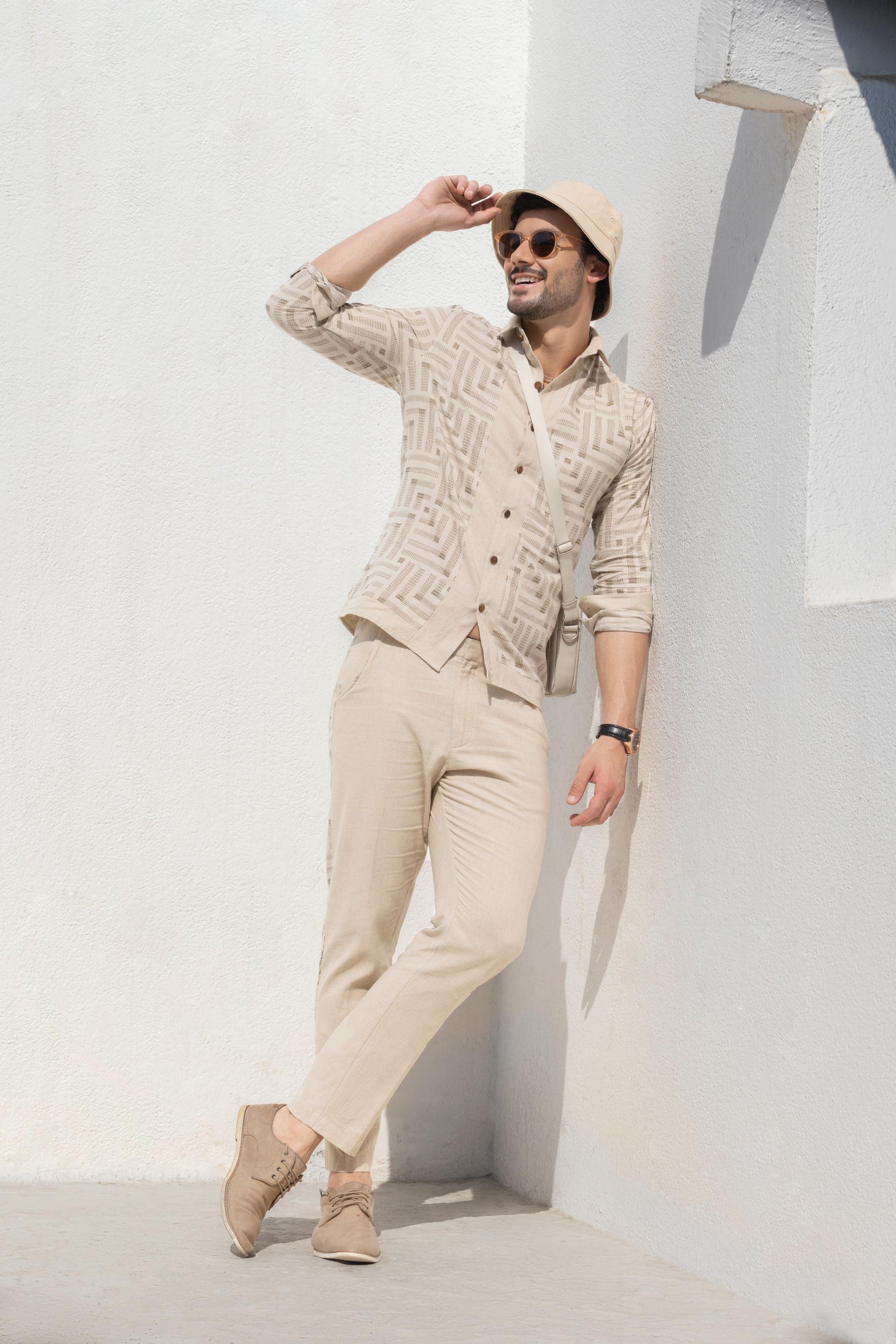 Rustic Linen Trouser