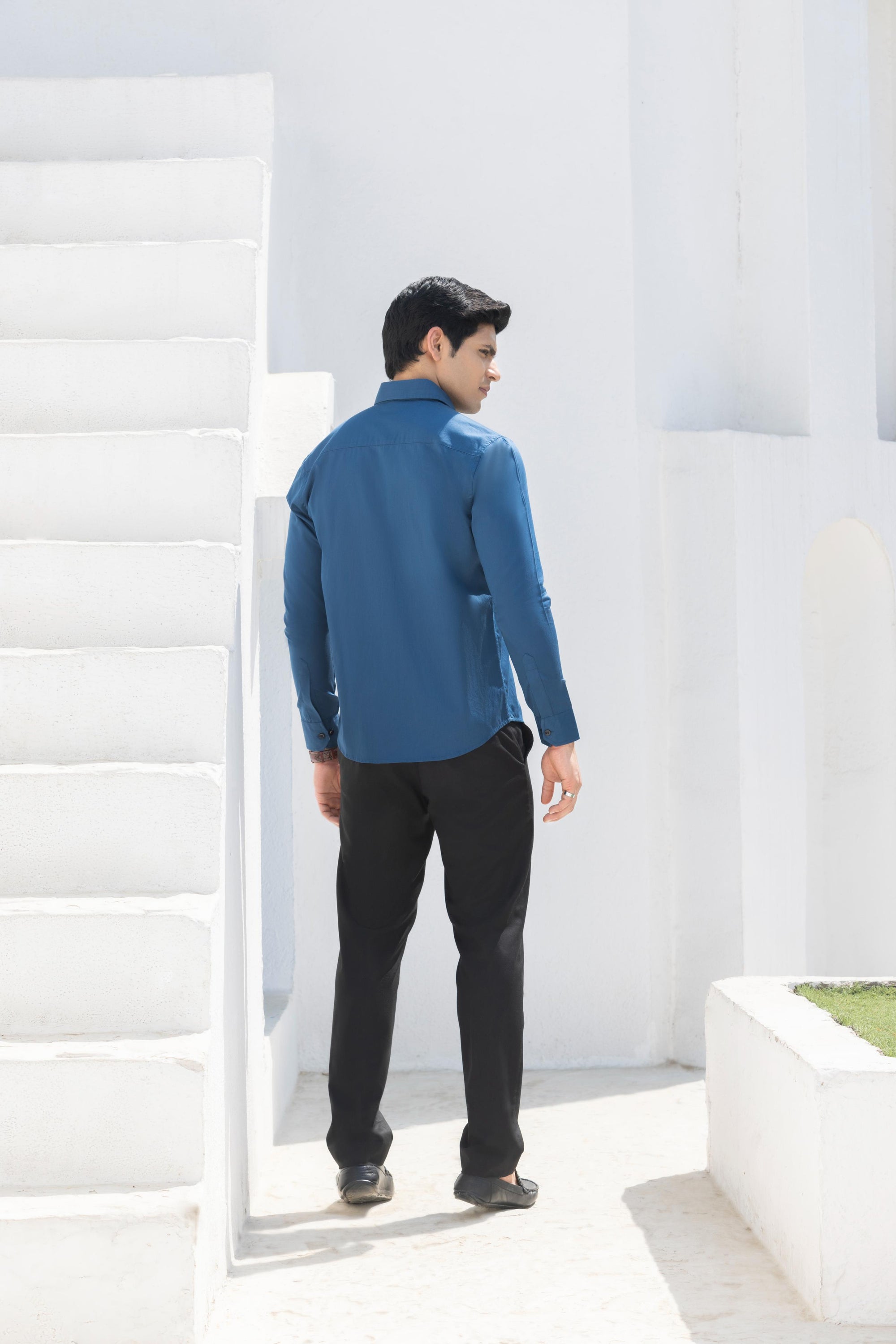 Sapphire Oppulance Cut And Sew Shirt