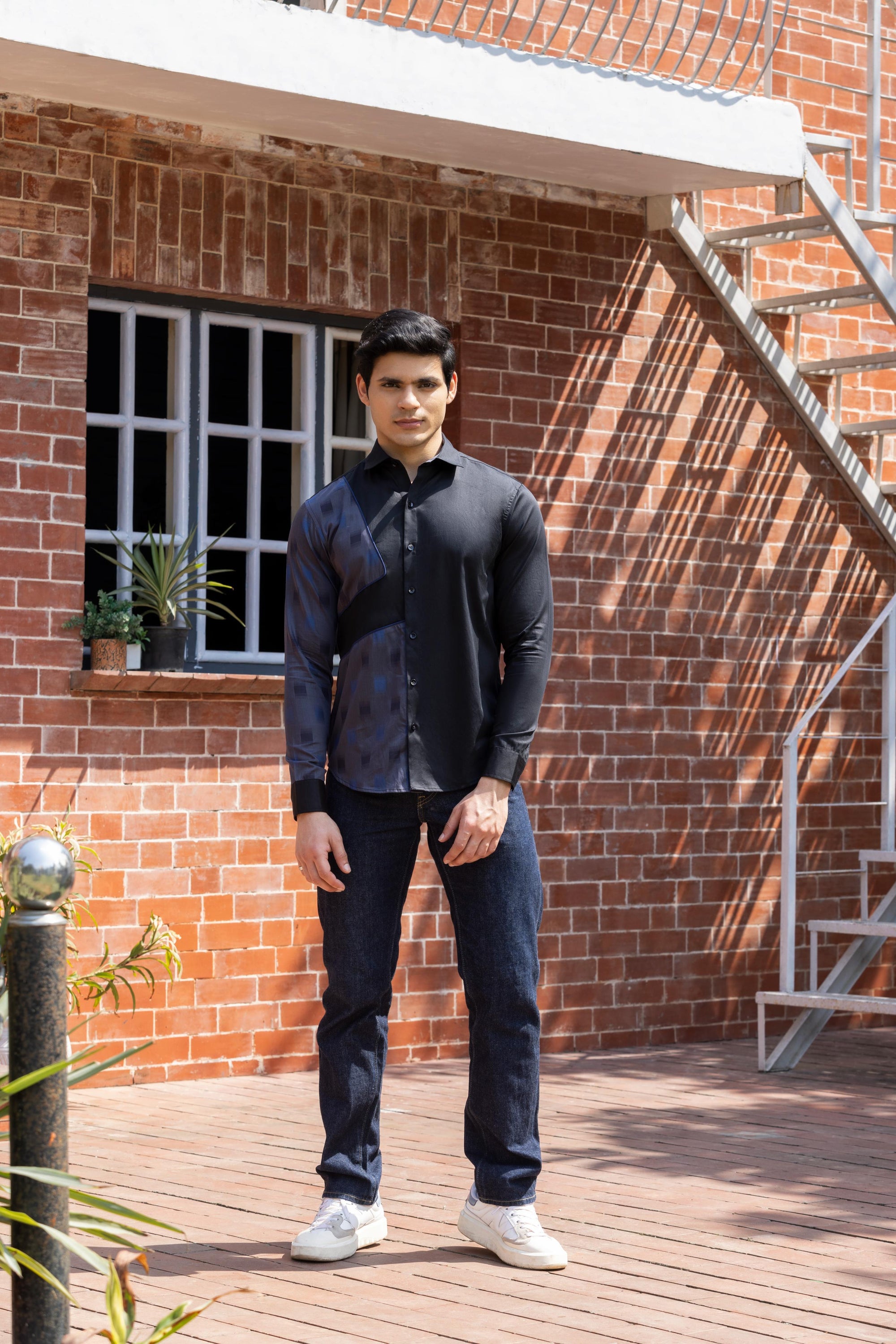 Midnight Hush Cut And Sew Shirt