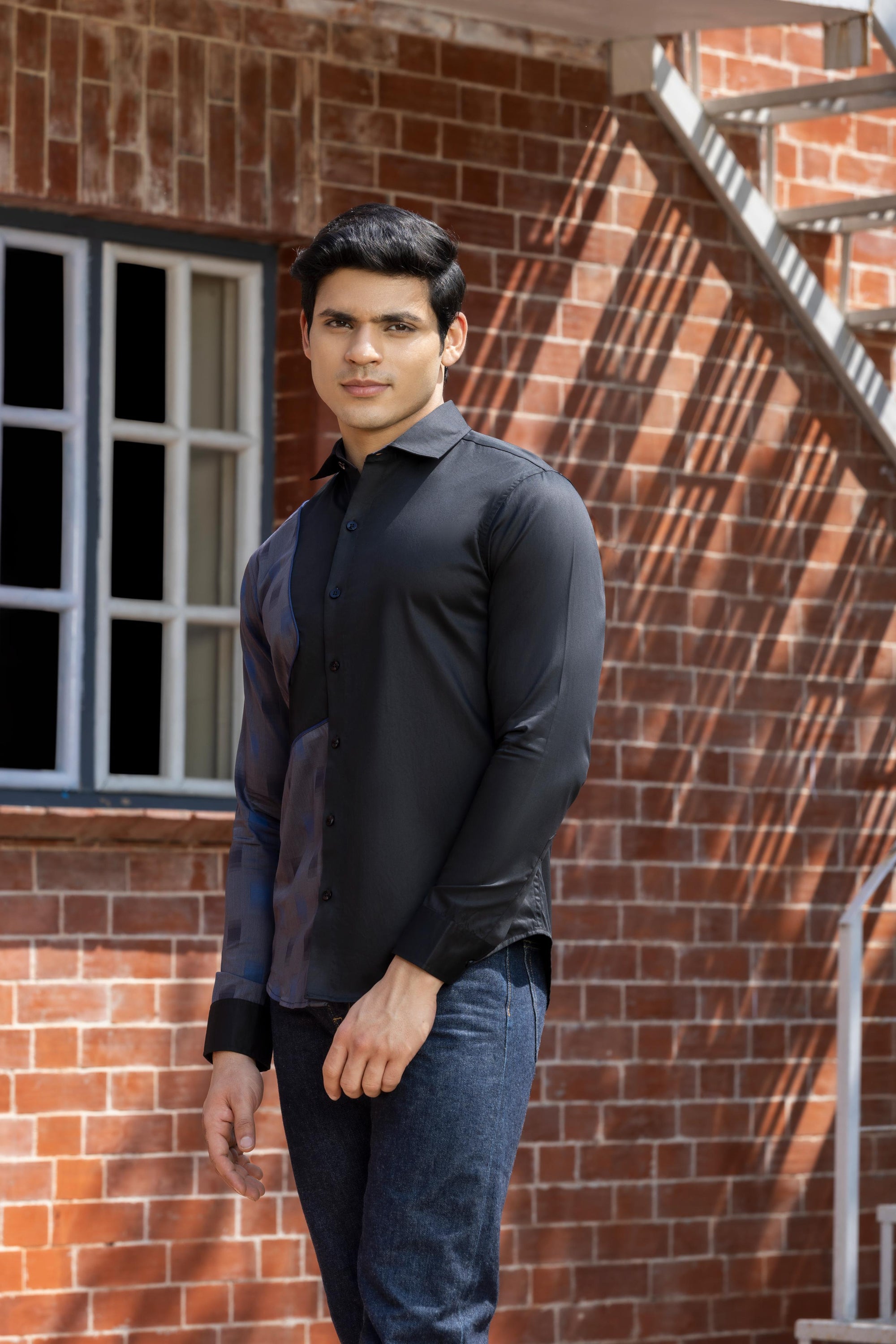 Midnight Hush Cut And Sew Shirt