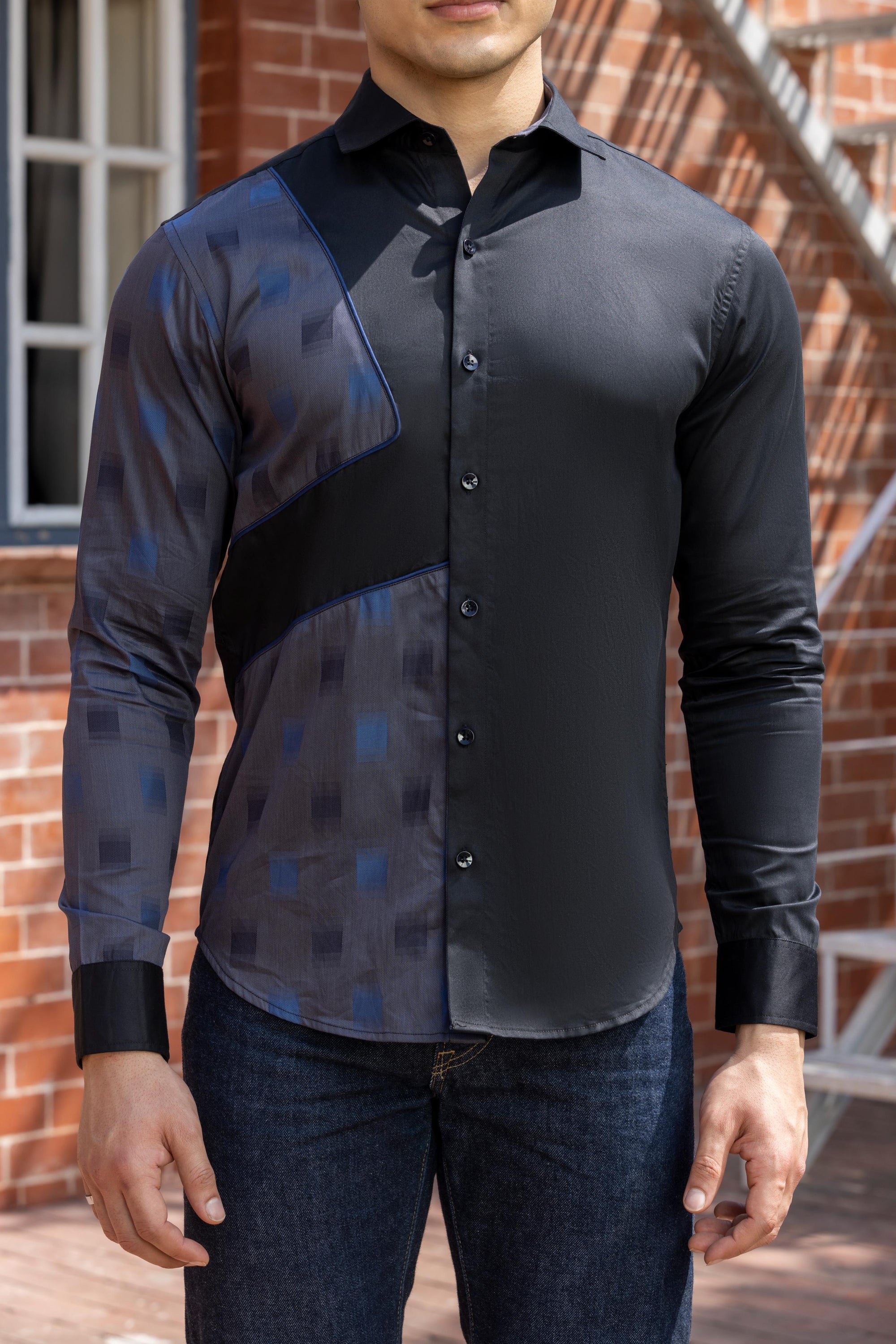 Midnight Hush Cut And Sew Shirt