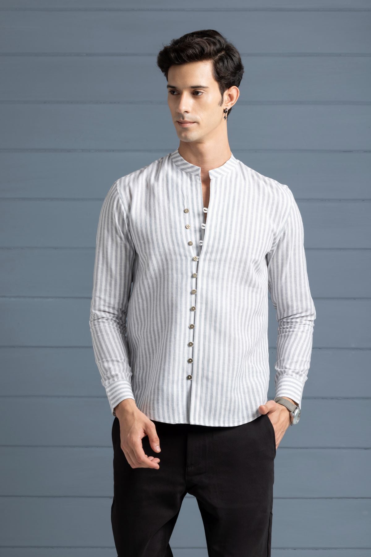 Looped In Shirt - Linen Shirts