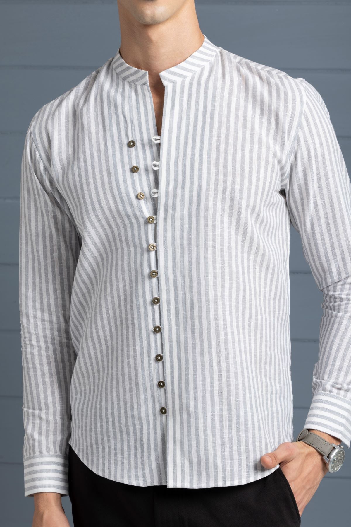 Looped In Shirt - Linen Shirts