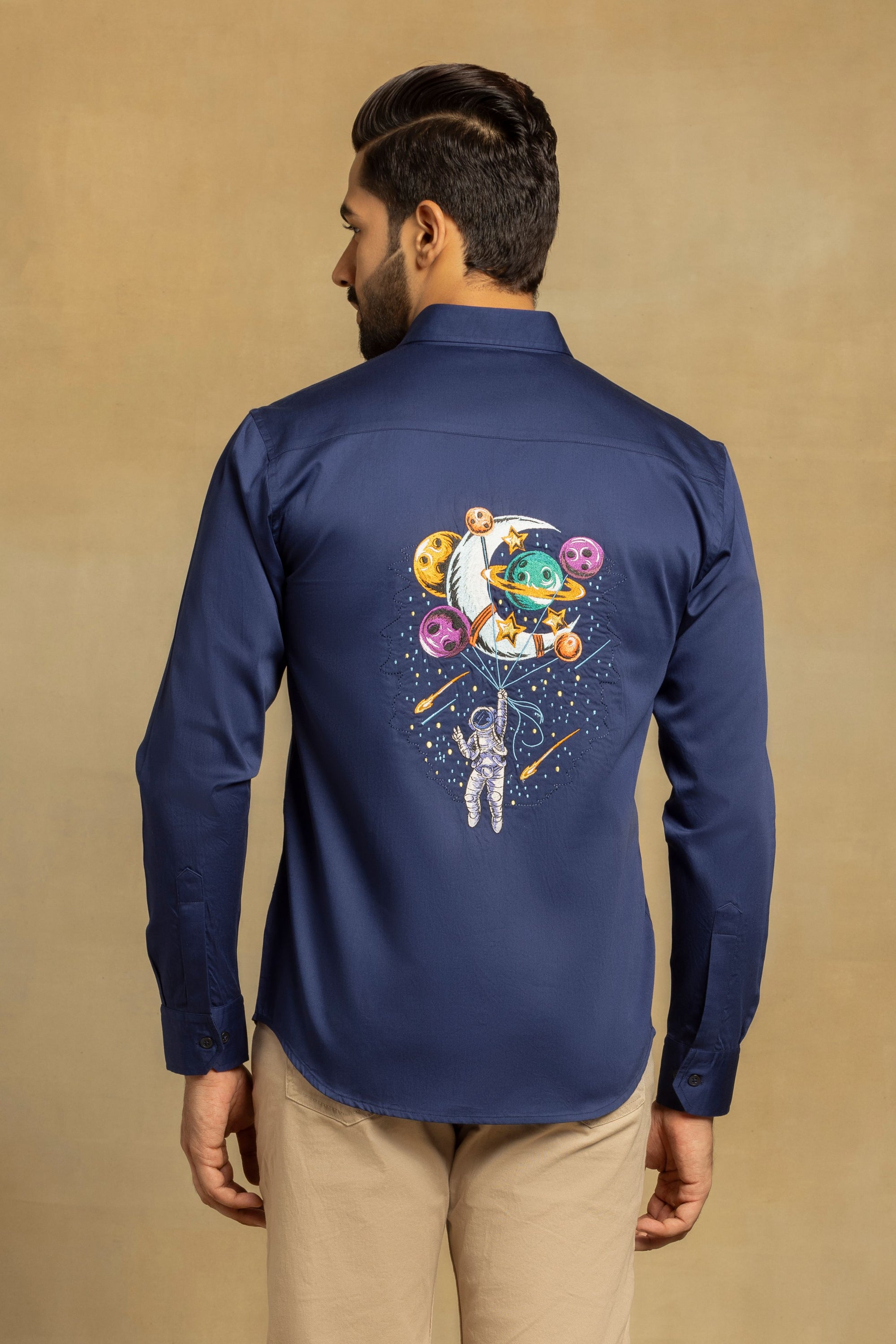 Space Adventure - Embroidered Shirts