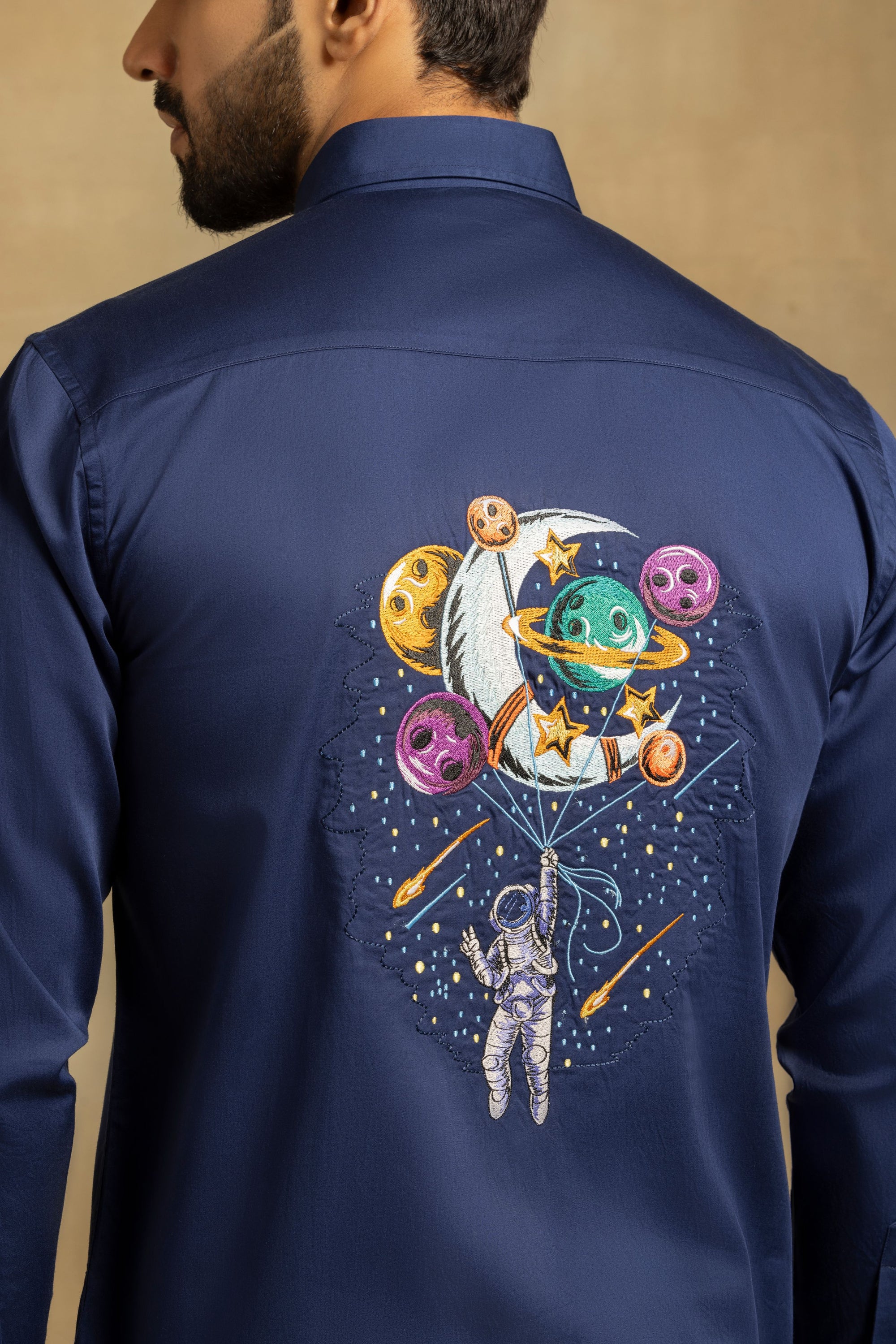 Space Adventure - Embroidered Shirts