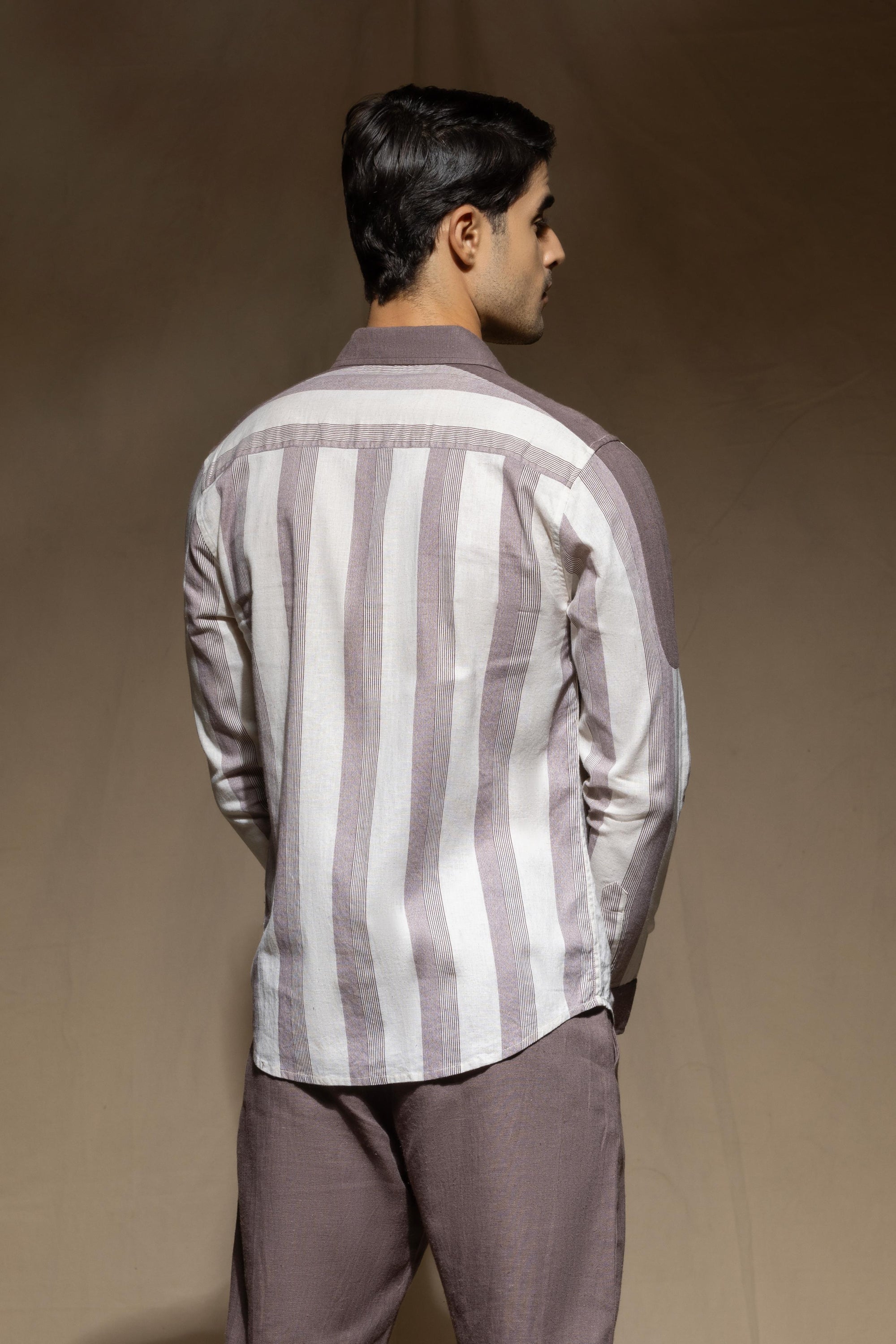 Maroon Stripes co-ord set