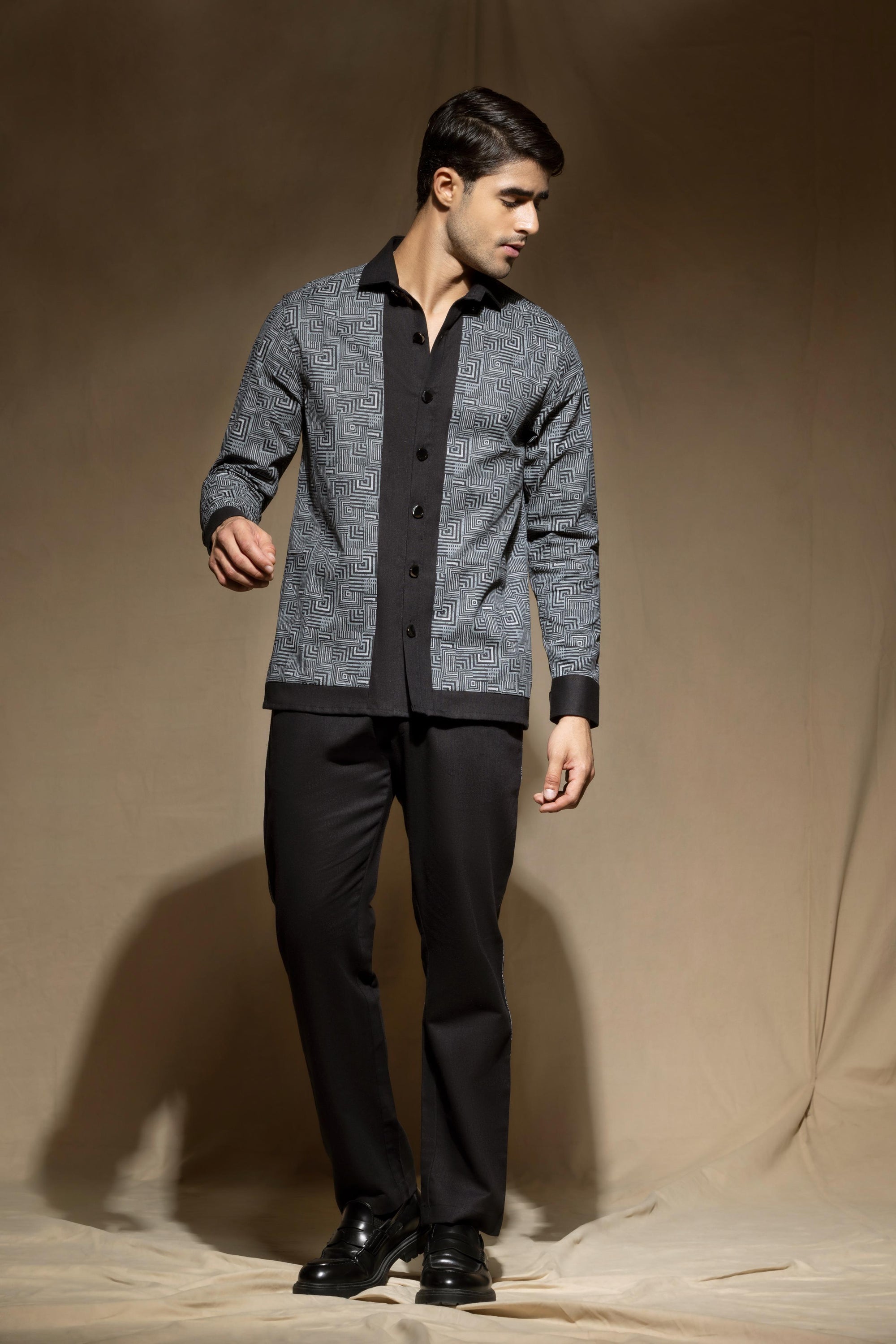 Onyx Linen Shirt