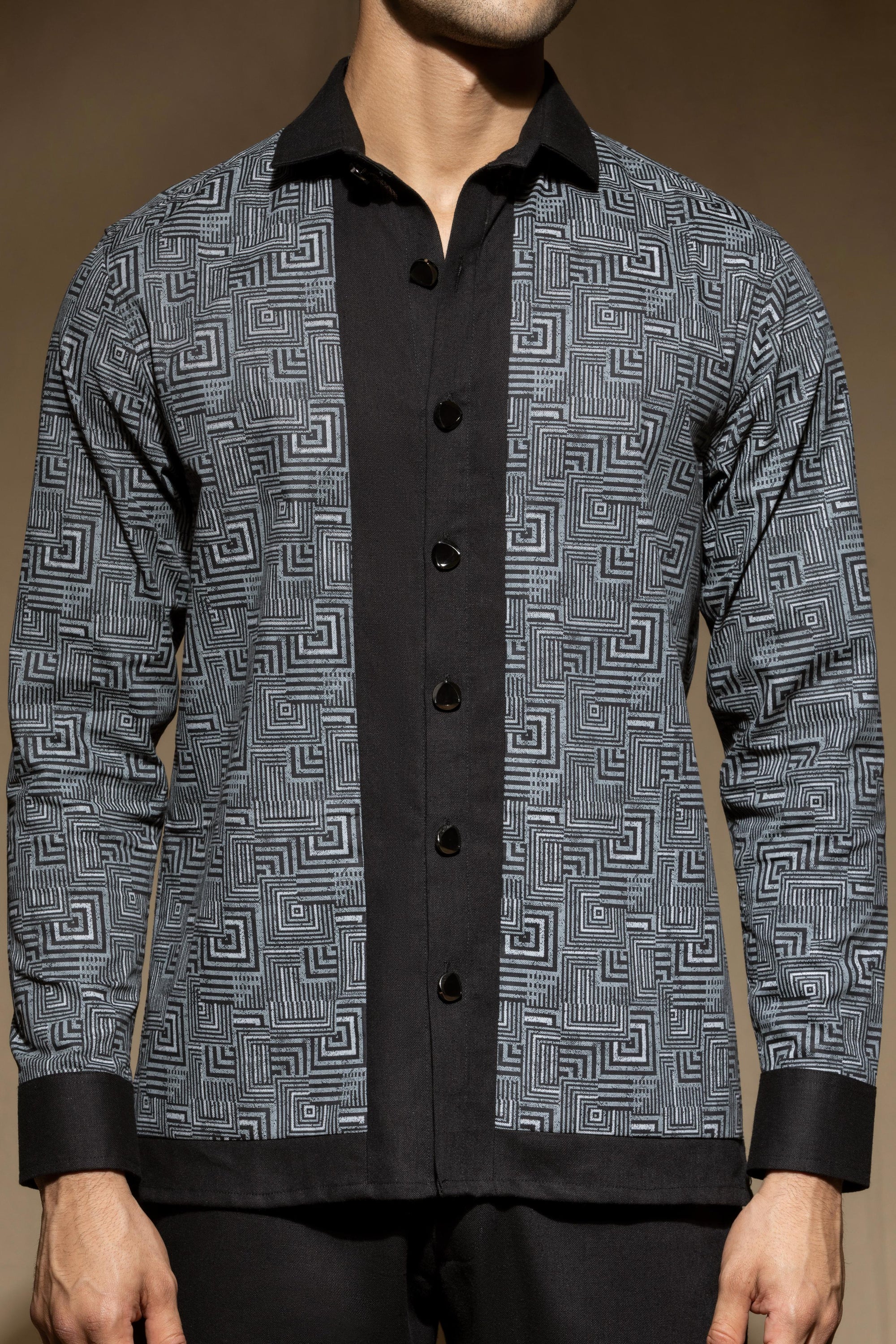 Onyx Linen Shirt