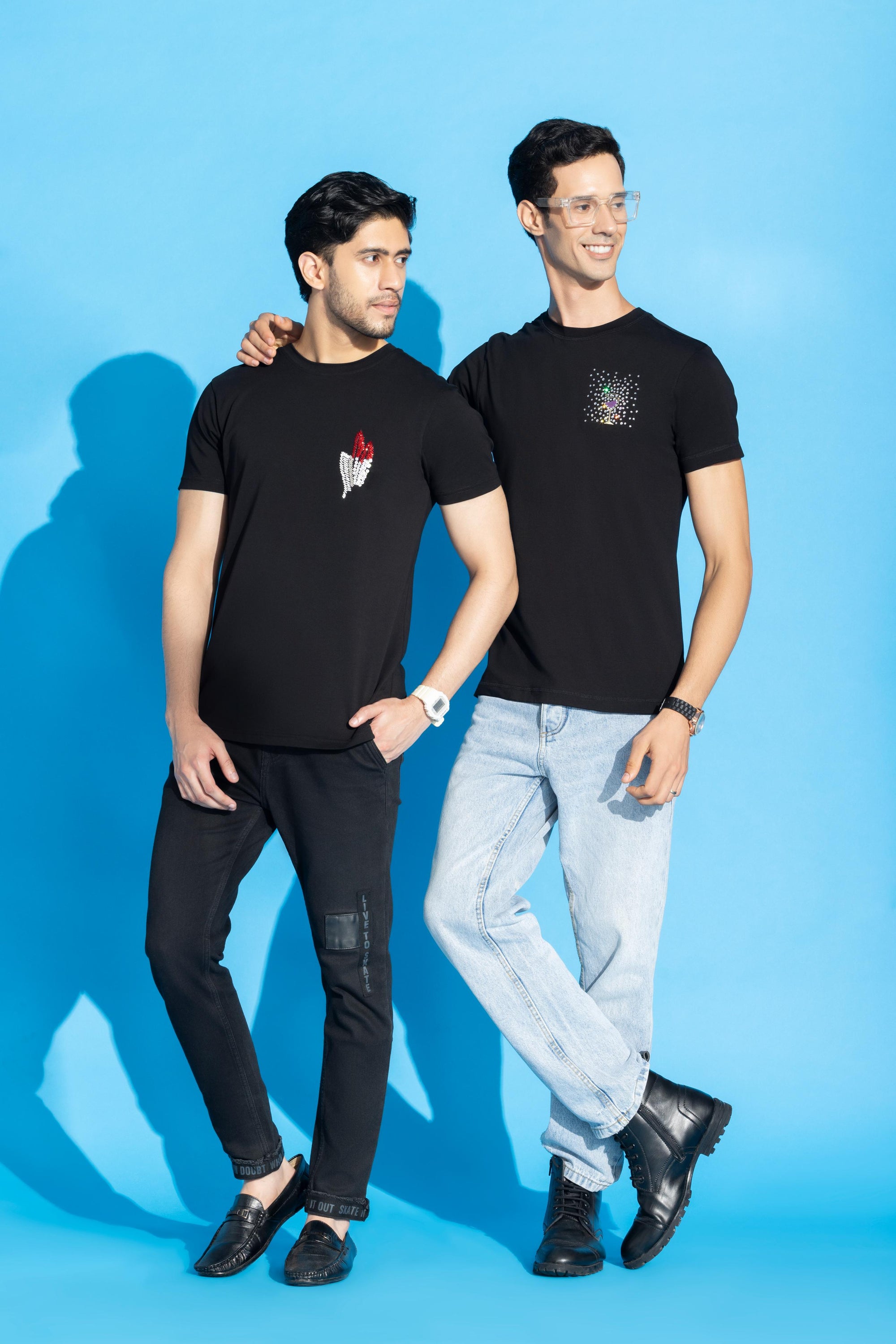 Whiskered Cat T Shirts