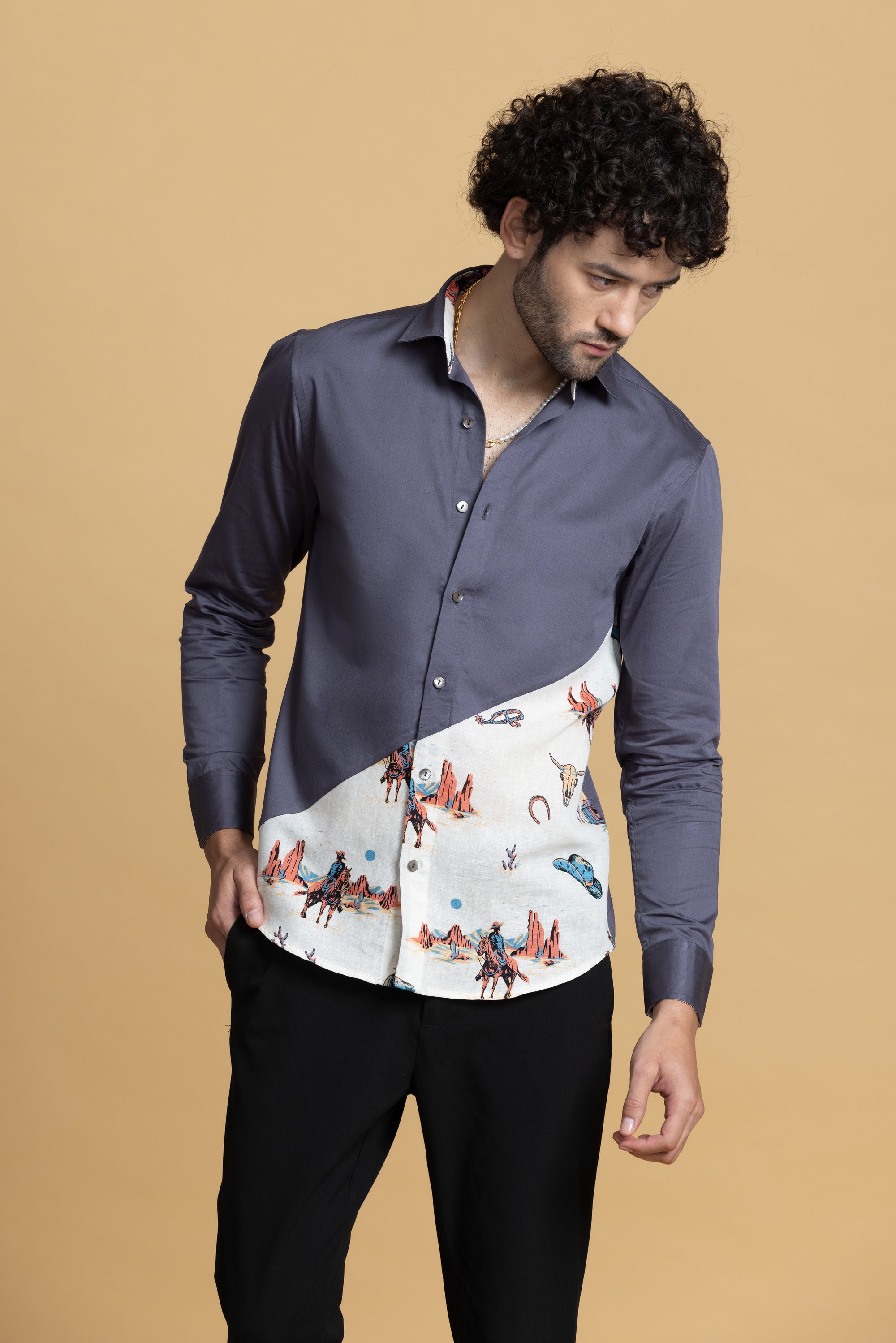 The Stables Cut And Sew Shirt