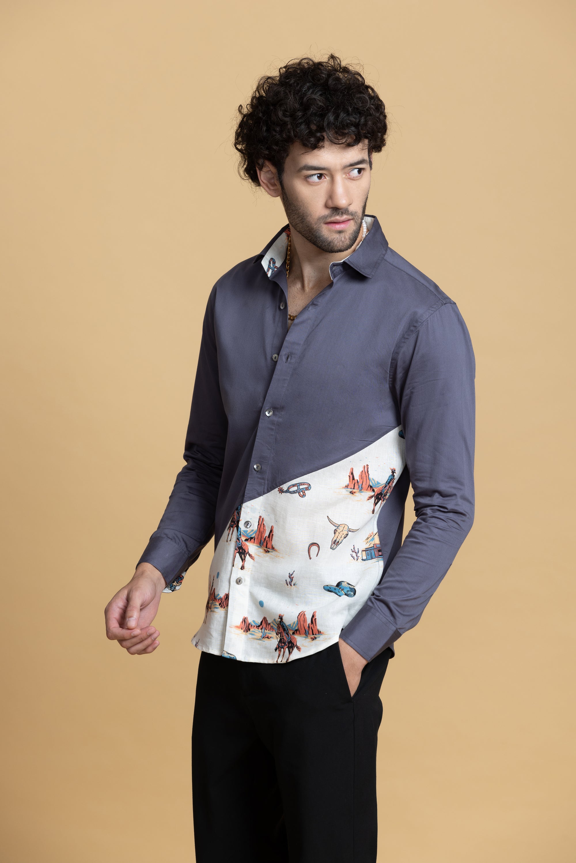 The Stables Cut And Sew Shirt