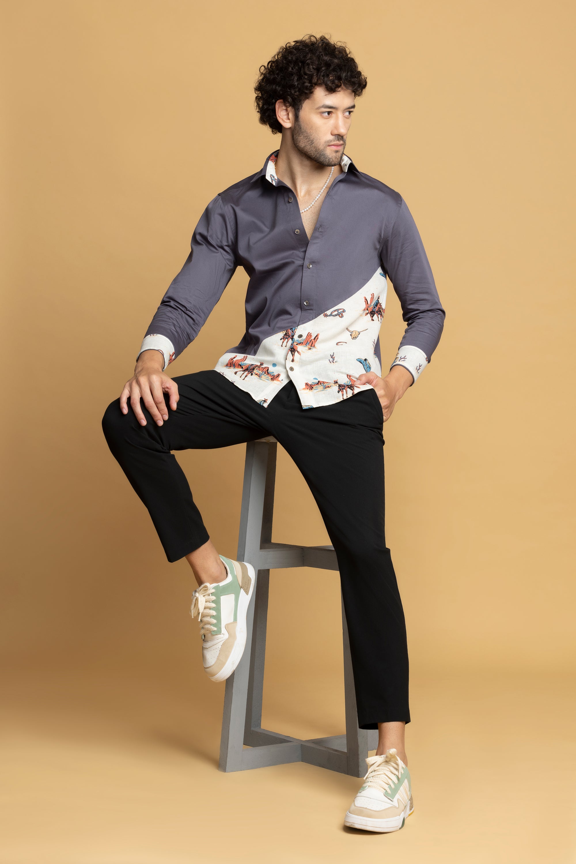The Stables Cut And Sew Shirt