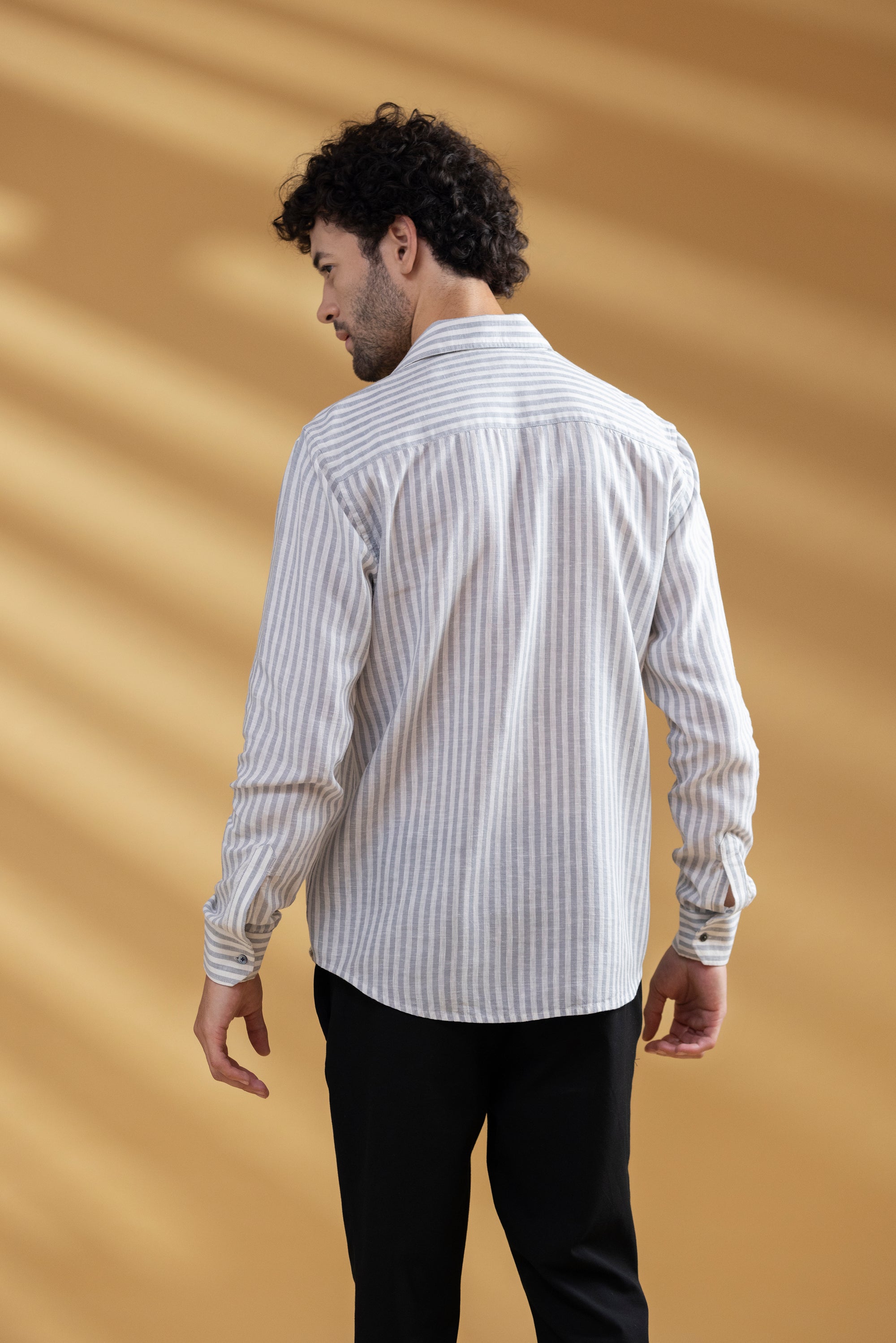 In the Line Shirt - Linen Shirts