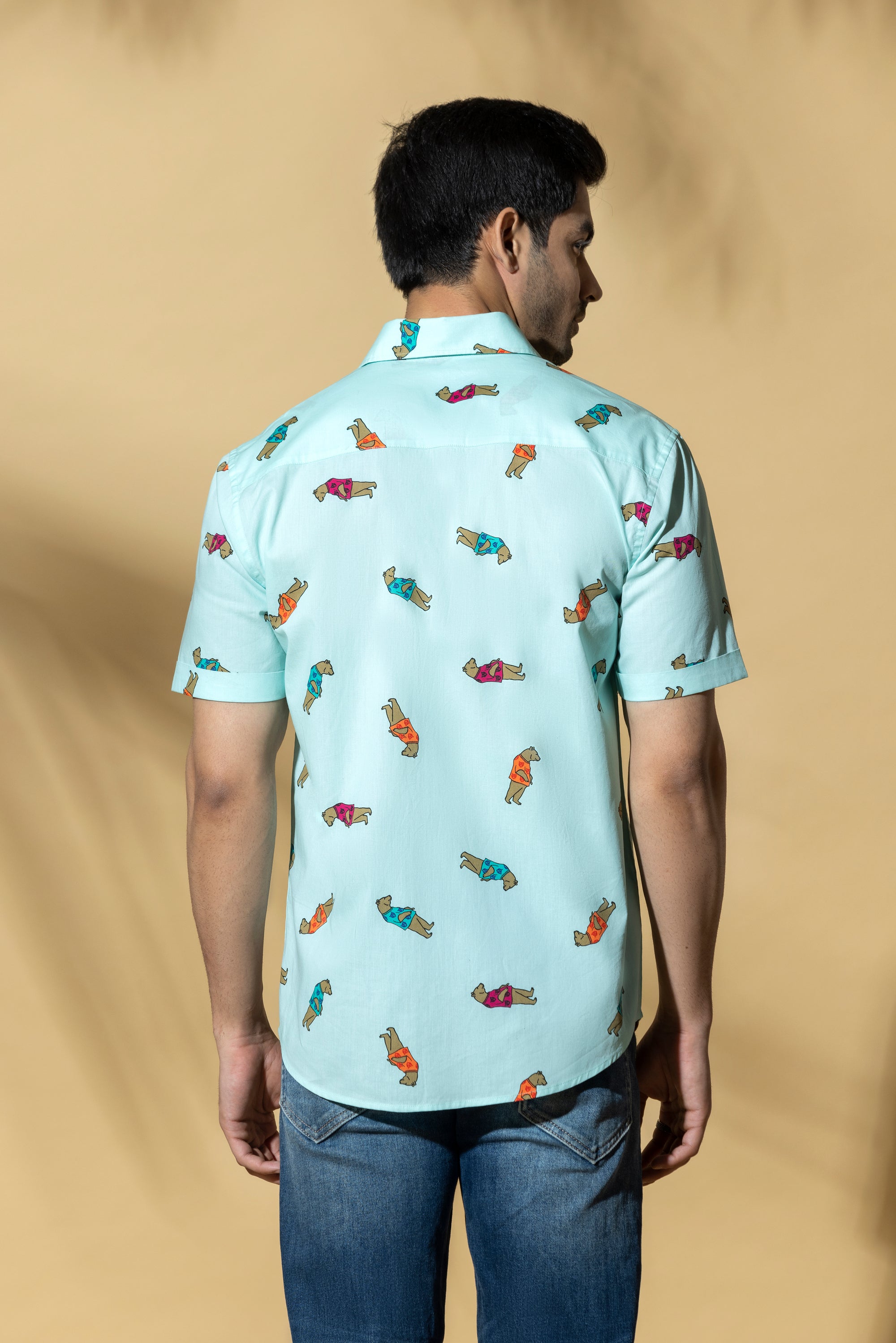 Bear with me Cut And Sew Shirt