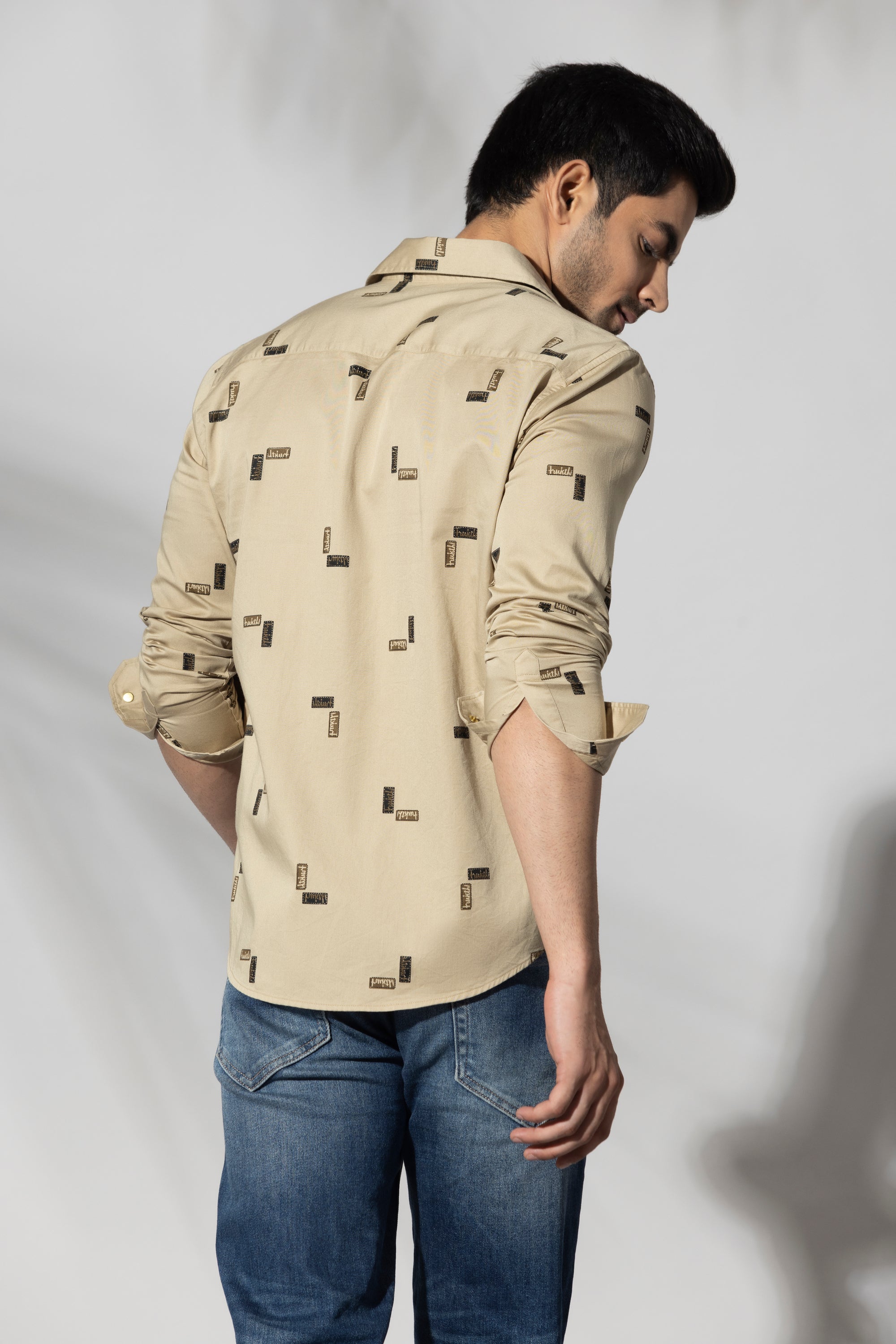 Zipper Zeal Cut And Sew Shirt