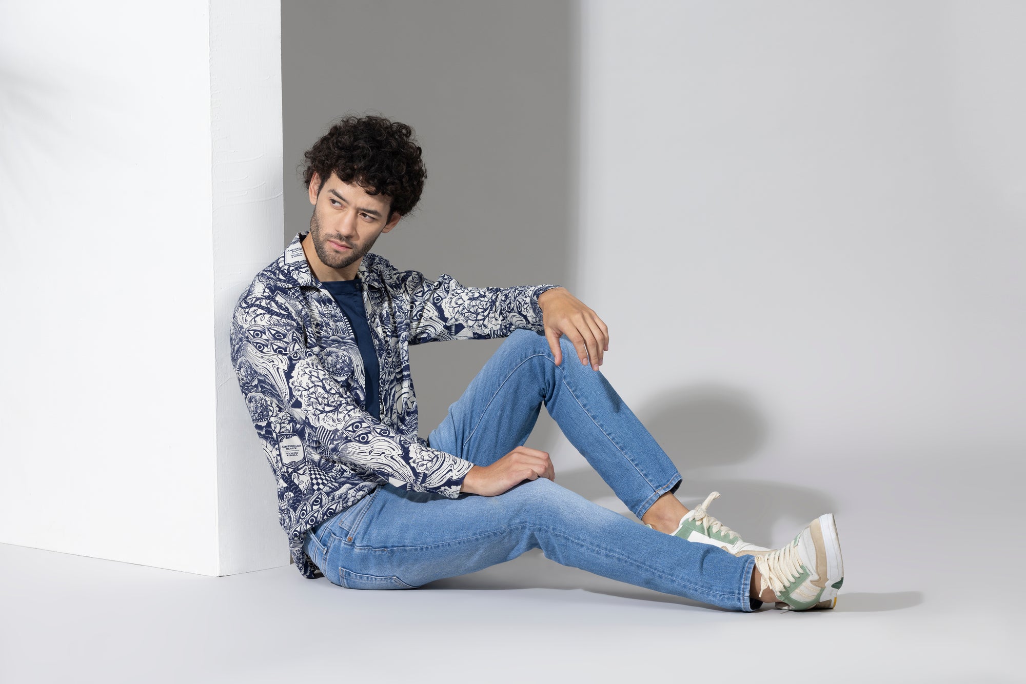 Chromatic Cosmos Cut And Sew Shirt