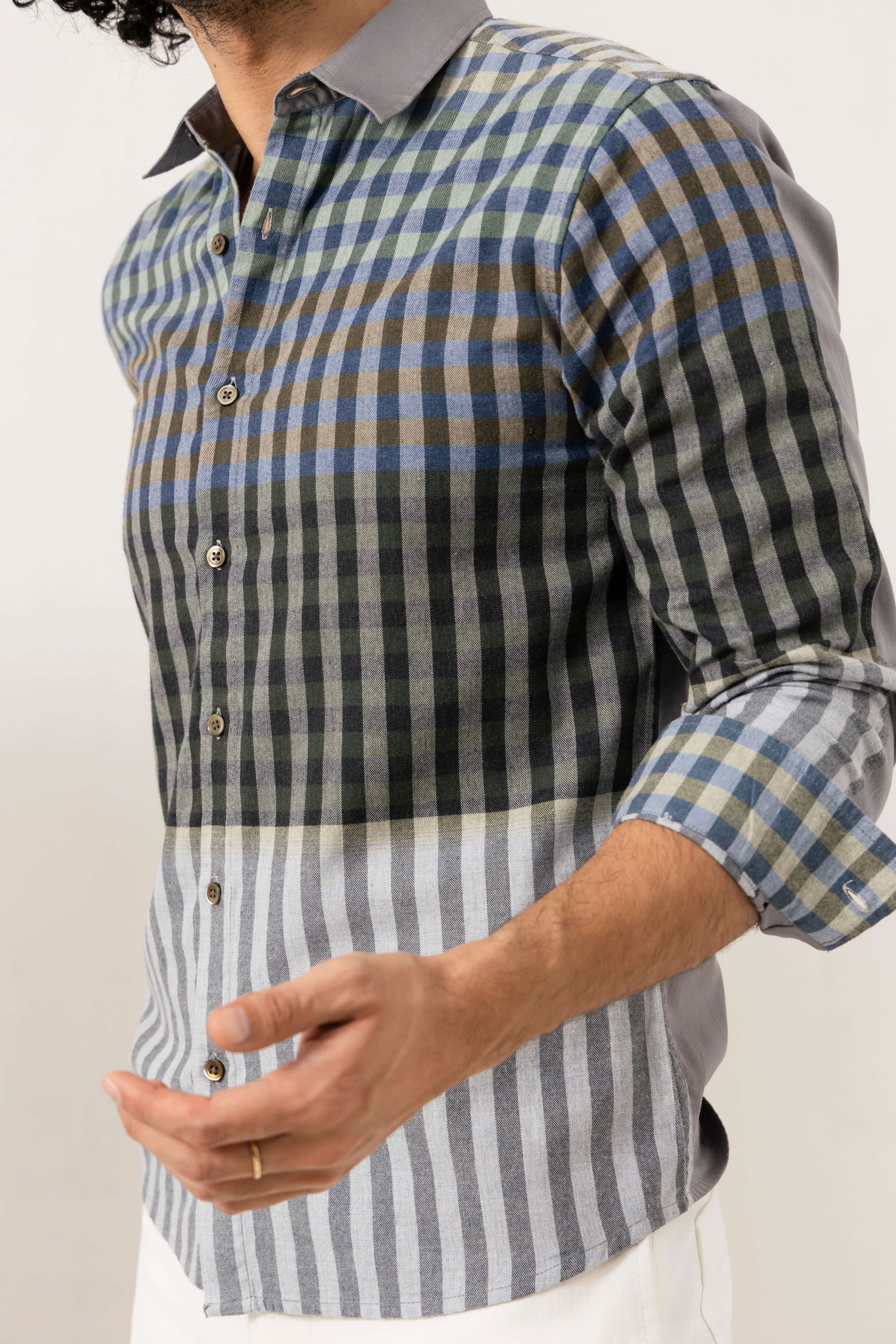 Half Way Cut And Sew Shirt