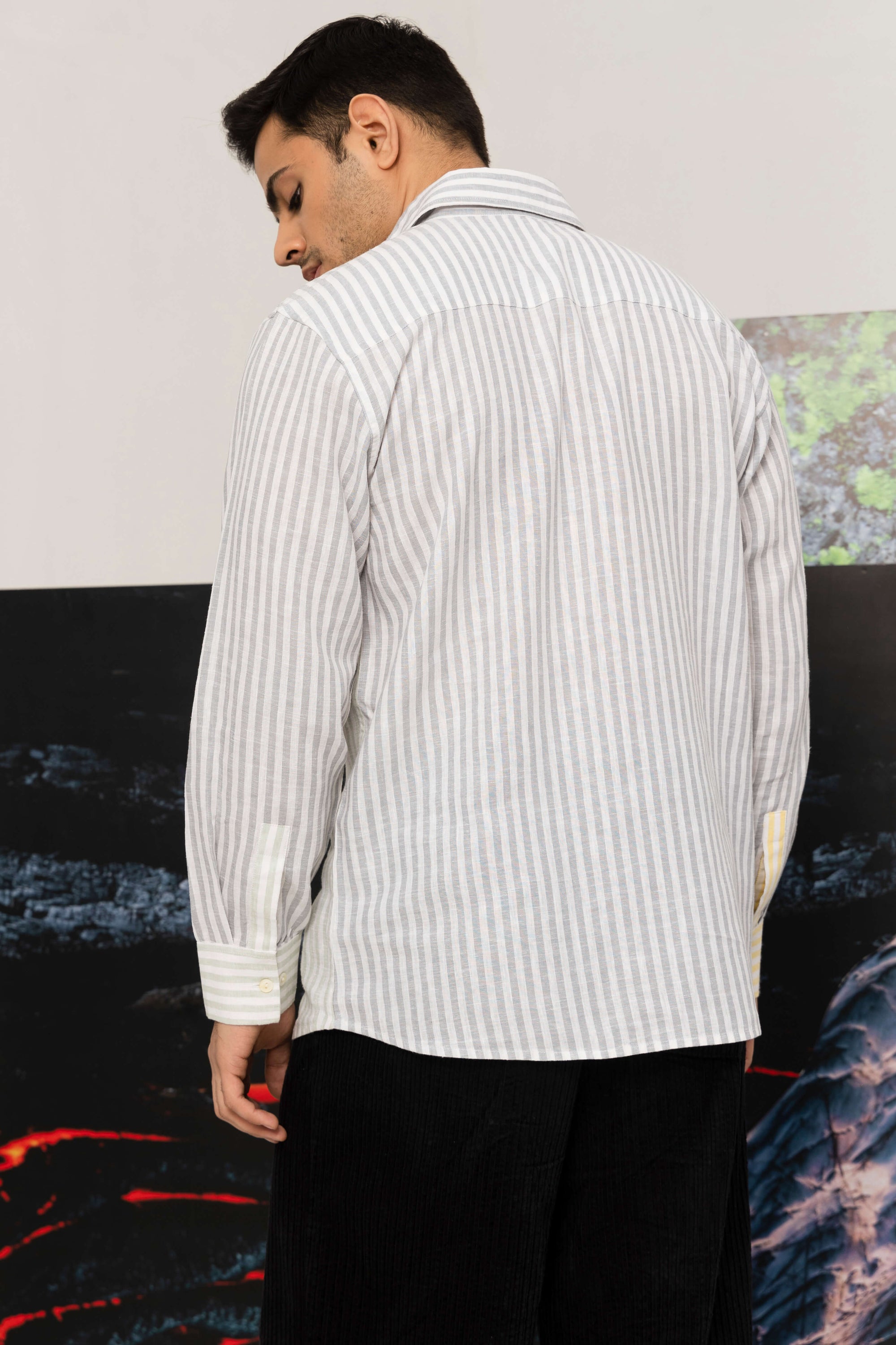 Blend of Colours Shirt - Linen Shirts