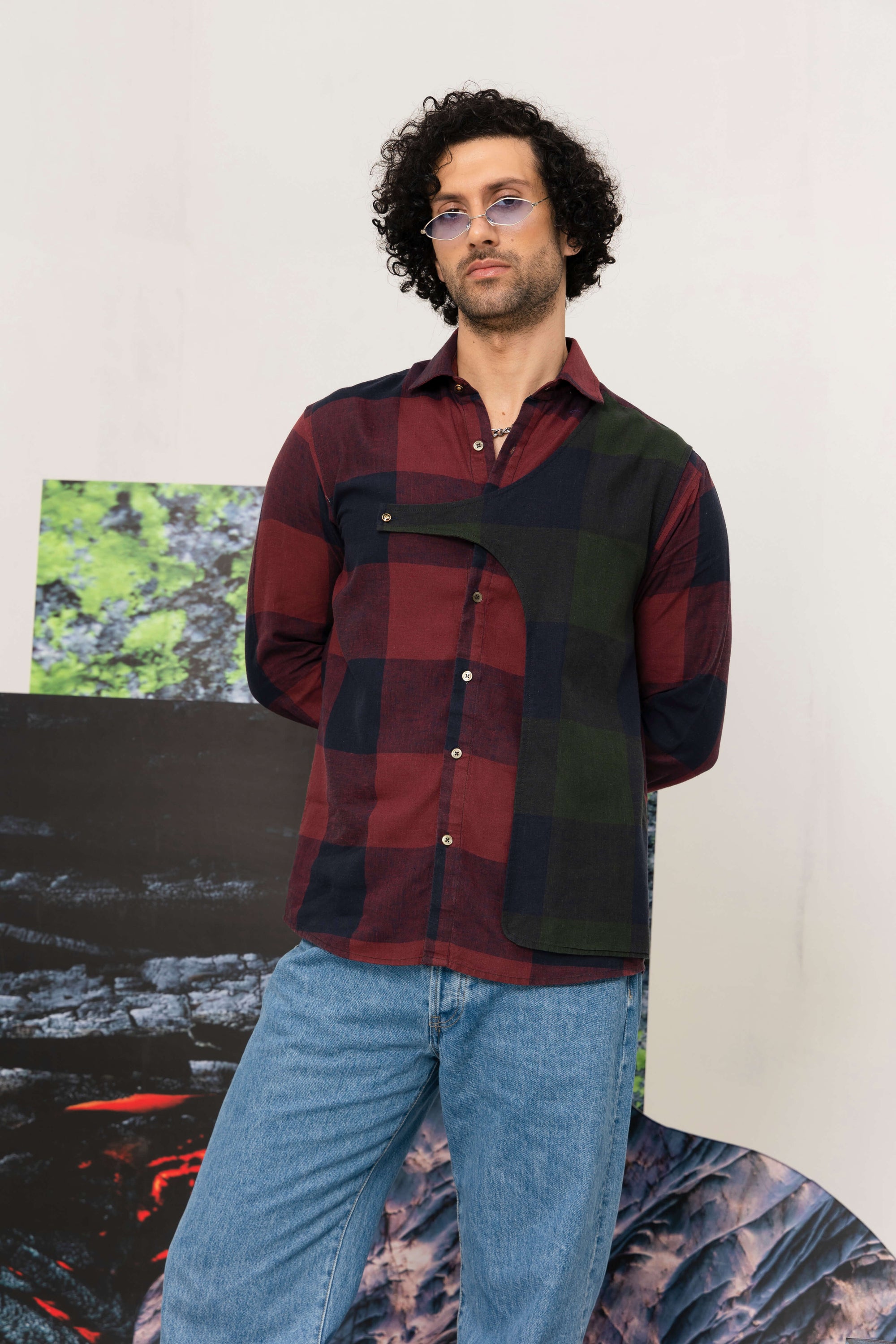 Twisted Linen Shirt - Linen Shirts