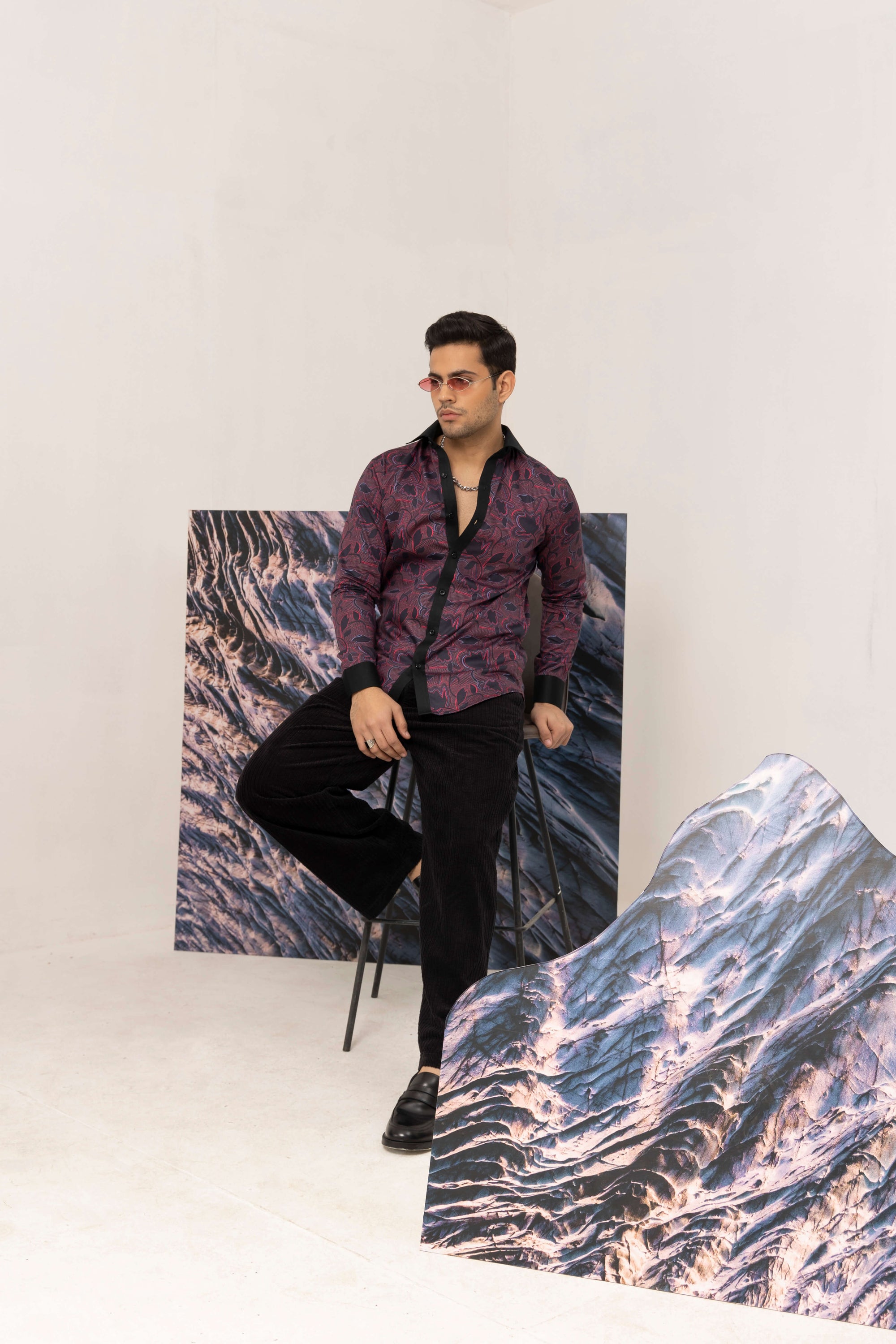 Prism Vine Cut And Sew Shirt
