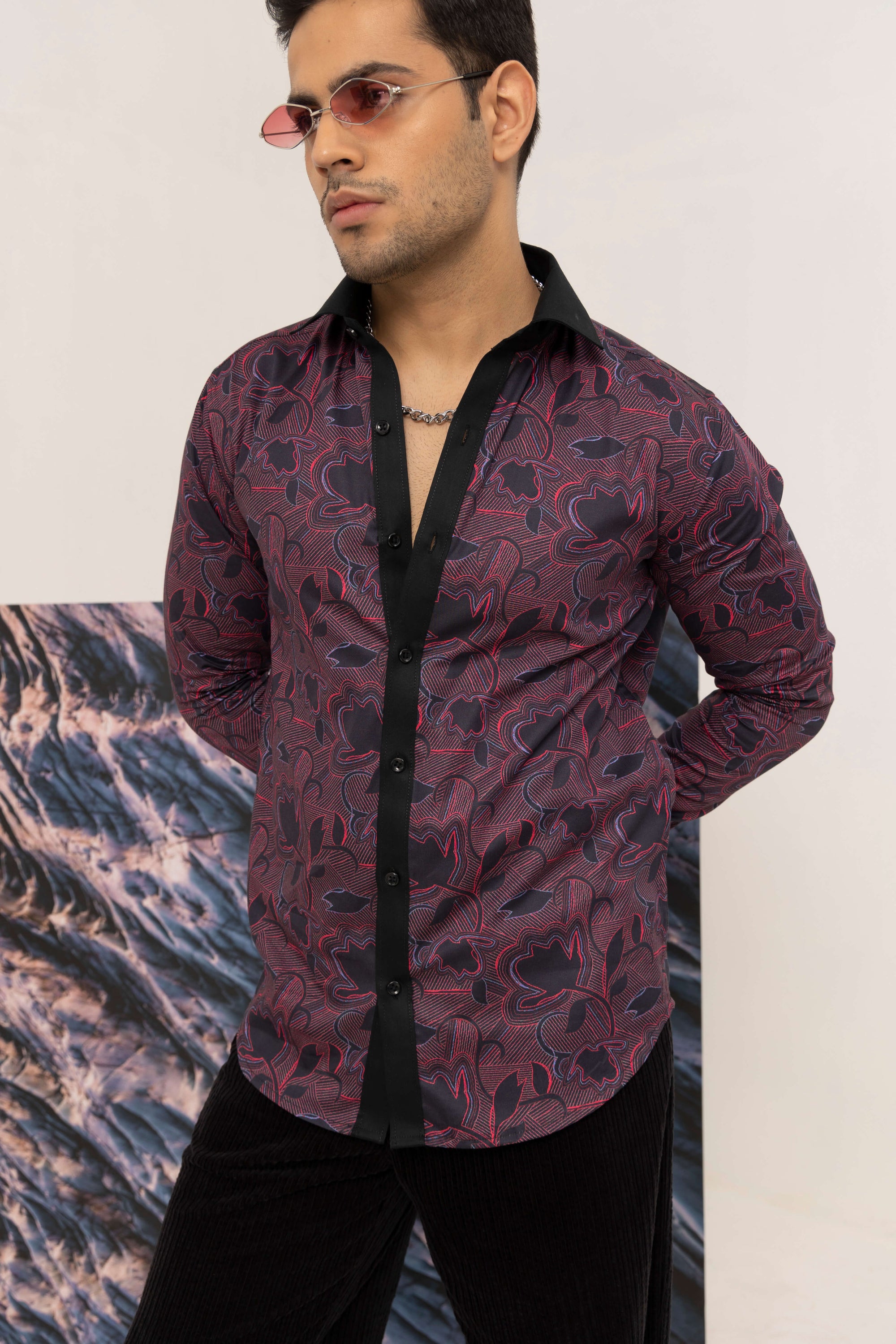 Prism Vine Cut And Sew Shirt