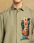 Totem Tale Shirt - Embroidered Shirts