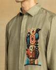 Totem Tale Shirt - Embroidered Shirts