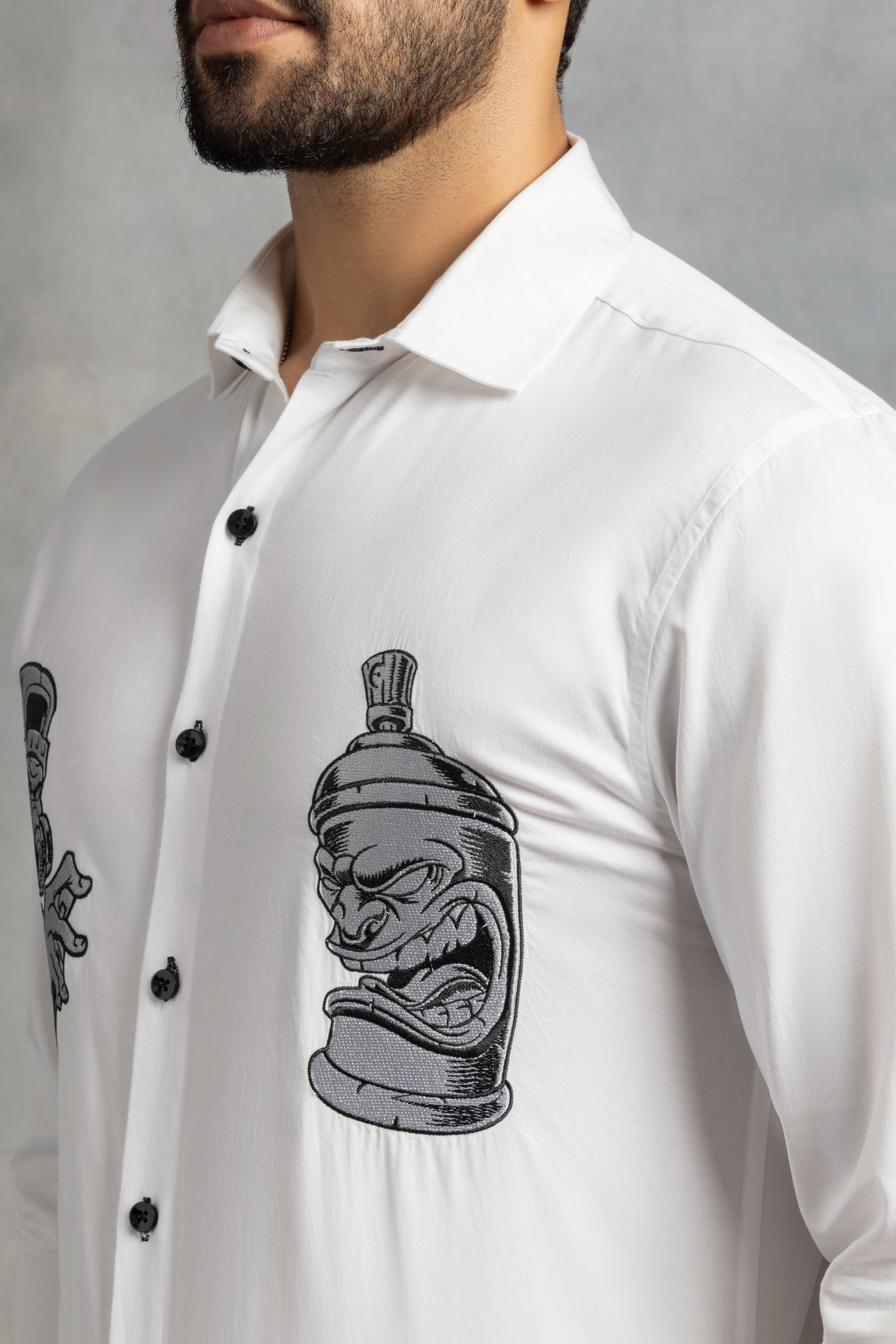 Street Art Shirt - Embroidered Shirts