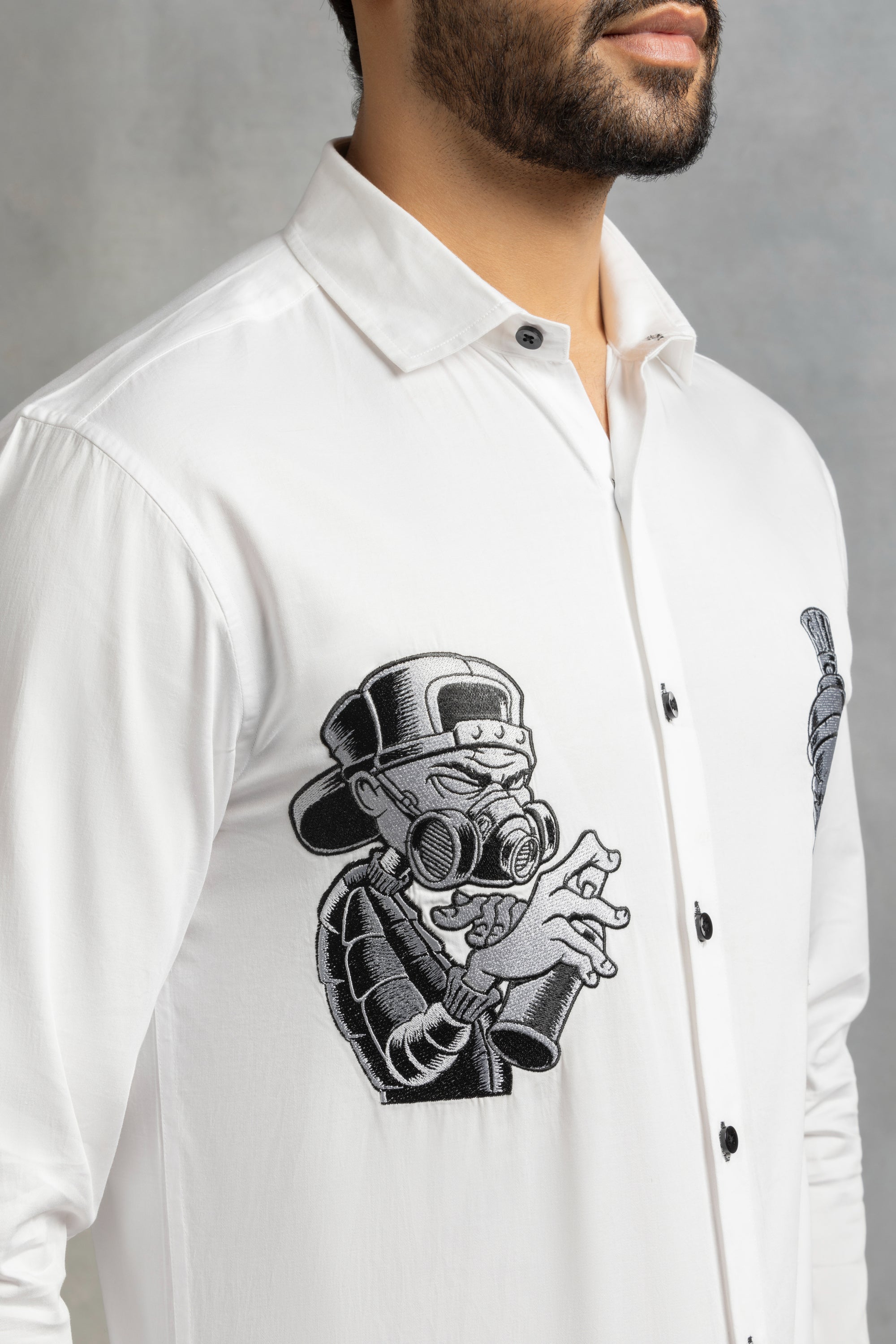 Street Art Shirt - Embroidered Shirts