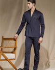 The Blue Tactical Tie Shirt