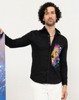 Abstract Lion  - Embroidered Shirts