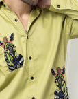 Zebra Crossing Shirt - Embroidered Shirts