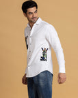 Zebra Crossing Shirt - Embroidered Shirts