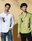 Zebra Crossing Shirt - Embroidered Shirts