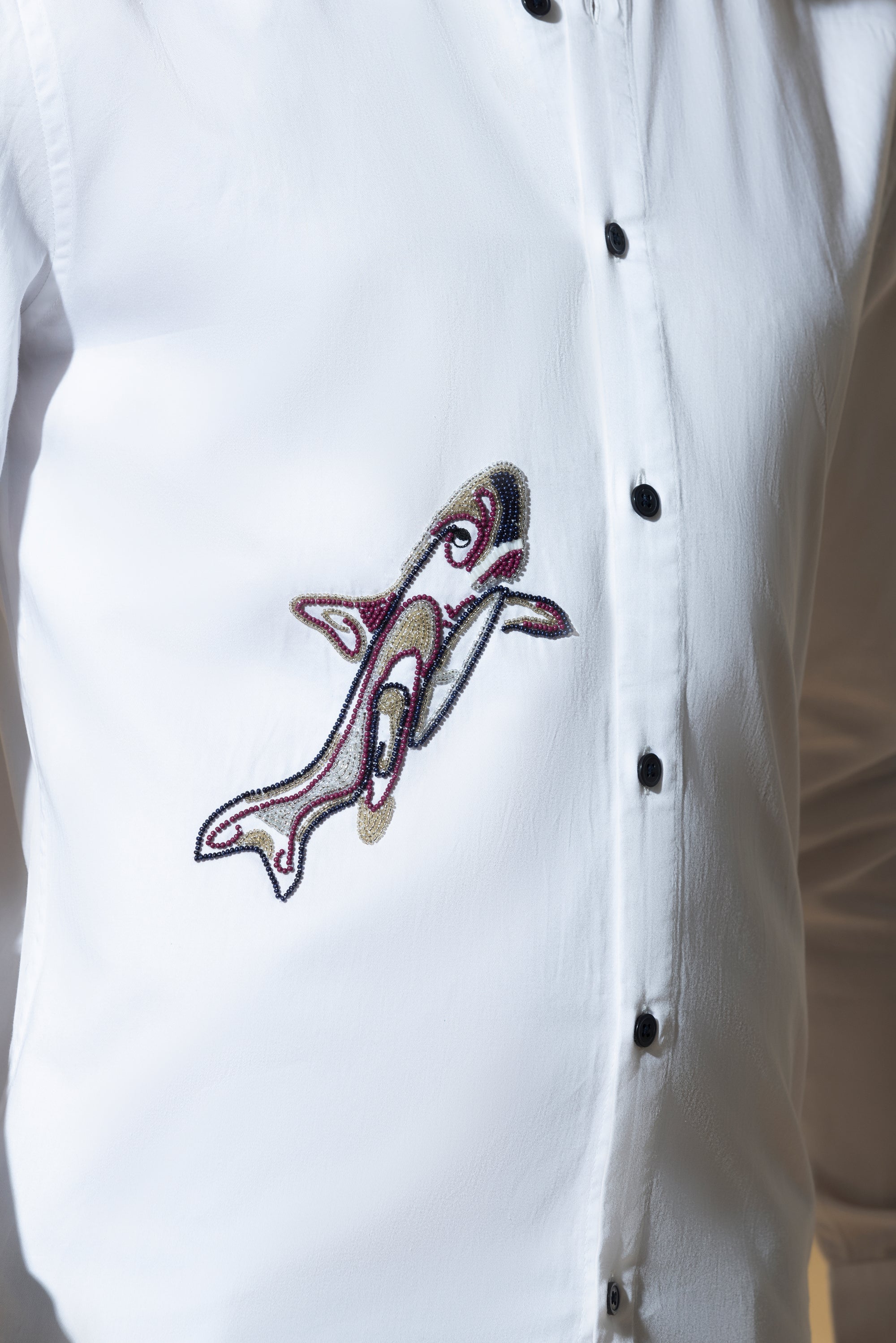 The Whale Up Shirt - Embroidered Shirts