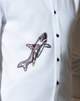 The Whale Up Shirt - Embroidered Shirts