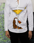 Drunk Tiger Shirt - Embroidered Shirts